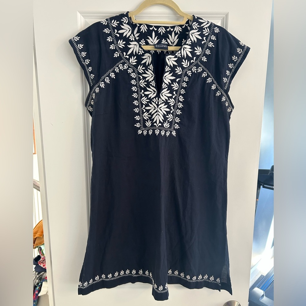 Madison Mathew’s Embroidered Cotton Dress